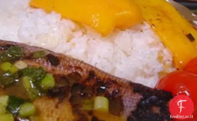 Dentice rosso scottato in padella