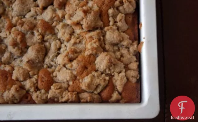 Rabarbaro “big Crumb” Torta di caffè