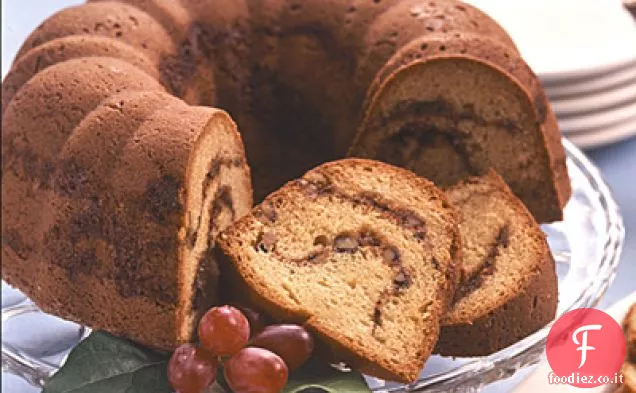 Cannella Noce Panna acida Torta di caffè