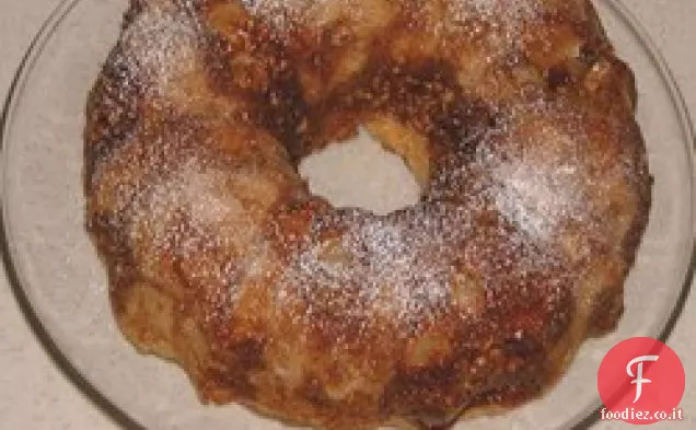 Torta di caffè noce pera