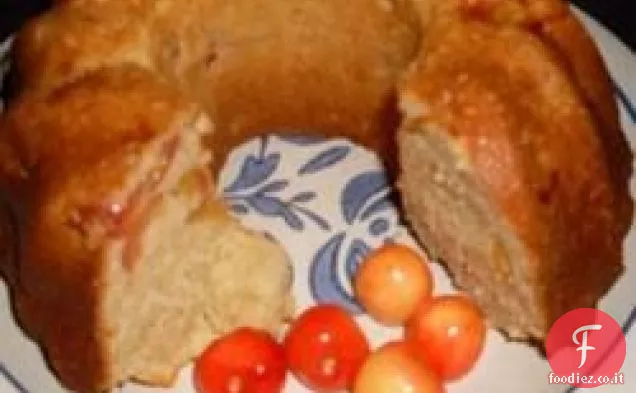 Torta di caffè alla ciliegia