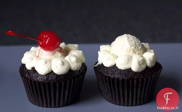 Radice di birra galleggiante Cupcakes