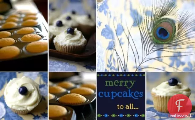 Cupcakes alla vaniglia con zucchero di canna