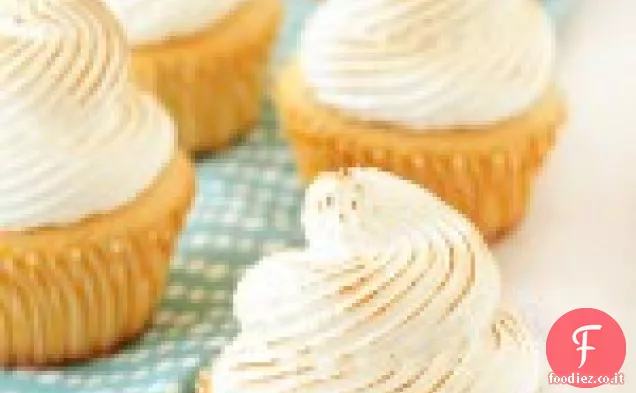 Cupcakes di meringa al limone