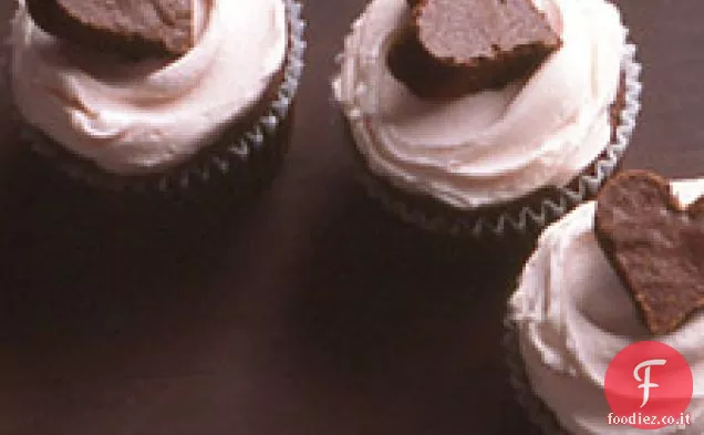 Cupcakes Cuore Brownie