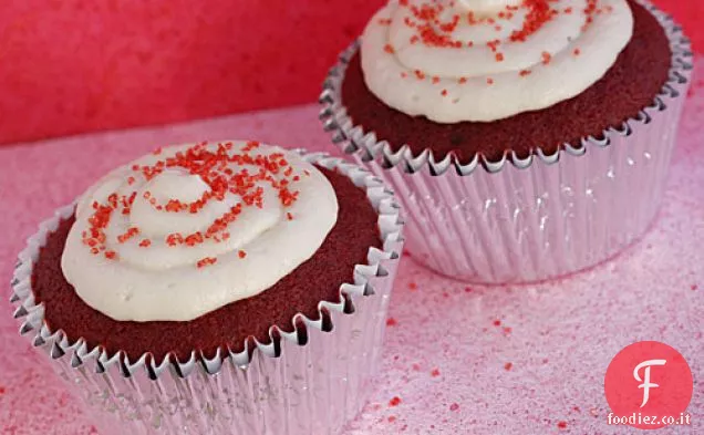 Magro Velluto rosso Cupcakes