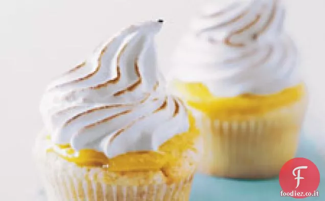Cupcakes di meringa al limone