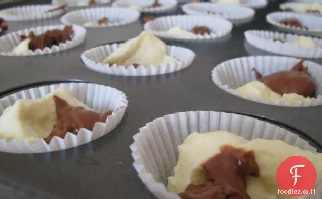 Mini Cupcakes di marmo