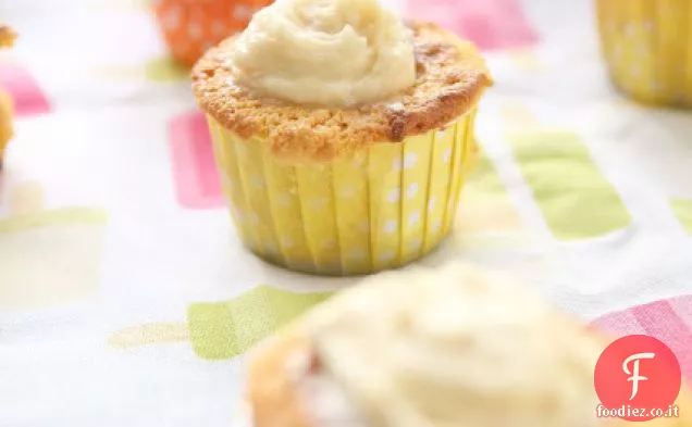 Cornbread Cupcakes con glassa al miele