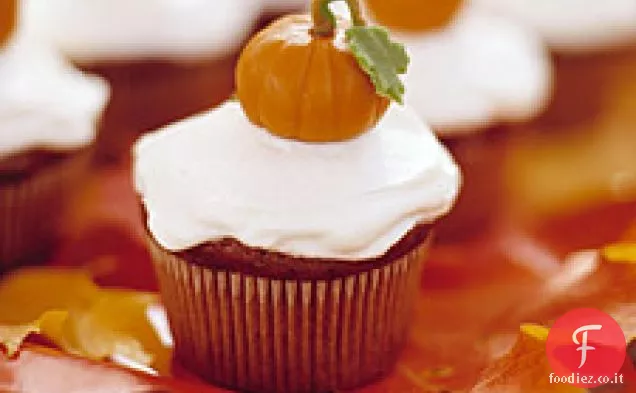 Cupcakes di patch di zucca