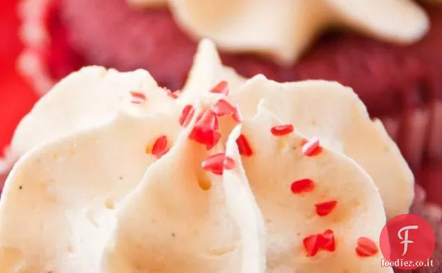 Cupcakes di velluto rosso