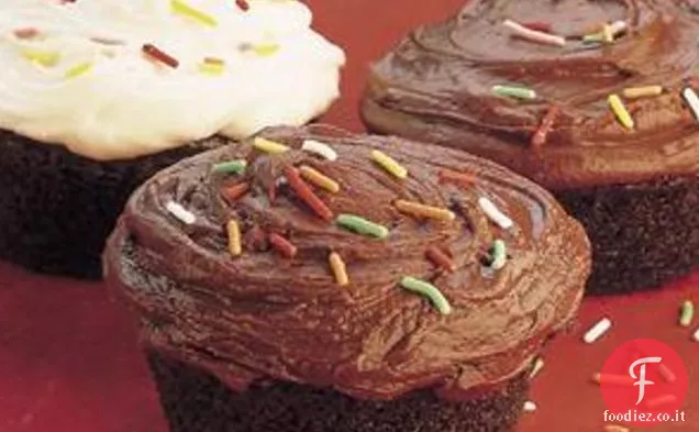 Bianco e nero Cupcakes