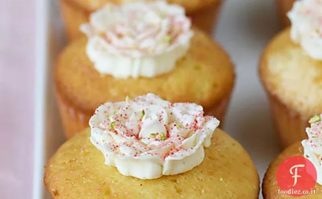 Cupcakes alla vaniglia e zafferano