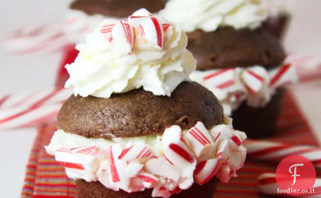 Cupcakes alla menta al cioccolato