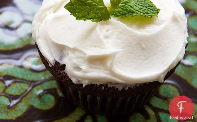 Cupcakes al cioccolato e menta