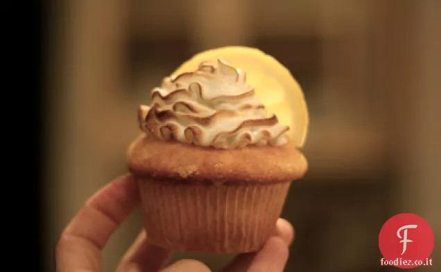 Cupcakes di meringa al limone