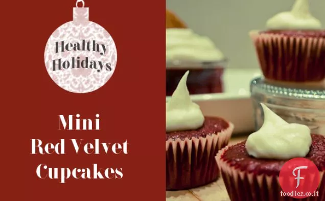Cupcakes di velluto rosso