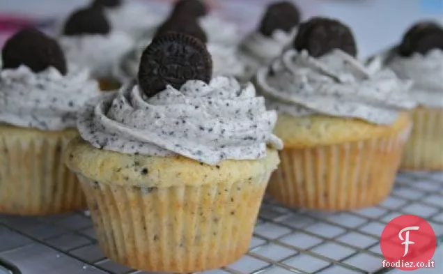 Biscotti ' n Crema Cupcakes