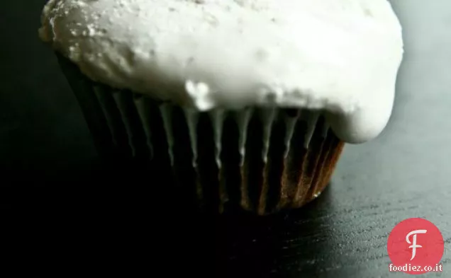 Cupcakes al cioccolato con glassa Marshmallow