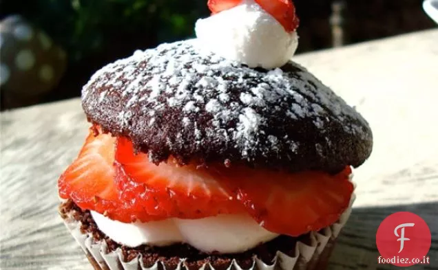 Dolcecuore alla fragola al cioccolato