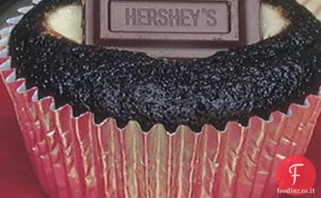 Barretta di cioccolato riempito Cupcakes al cioccolato