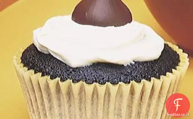 Doppio baci Cioccolato Cupcakes