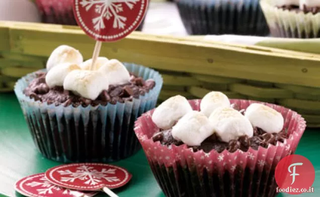 Cupcakes al cioccolato e Marshmallow