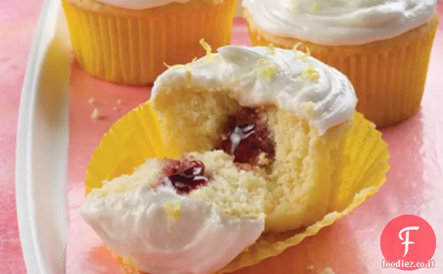 Limone Lampone sorpresa Cupcakes