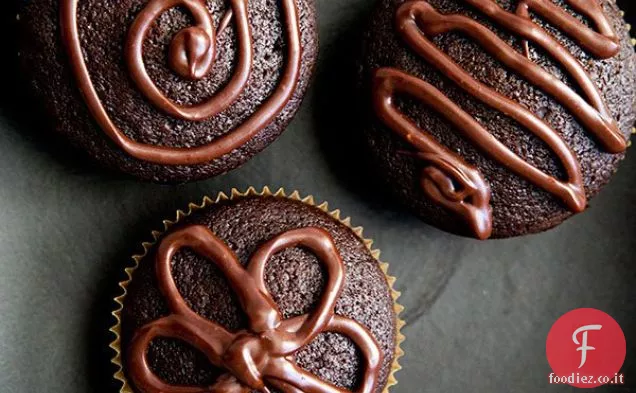 Super facile, super umido Cupcakes al cioccolato