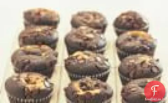 Fondo nero Cupcakes