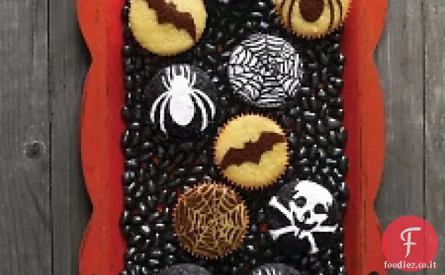Cupcakes al cioccolato stencil