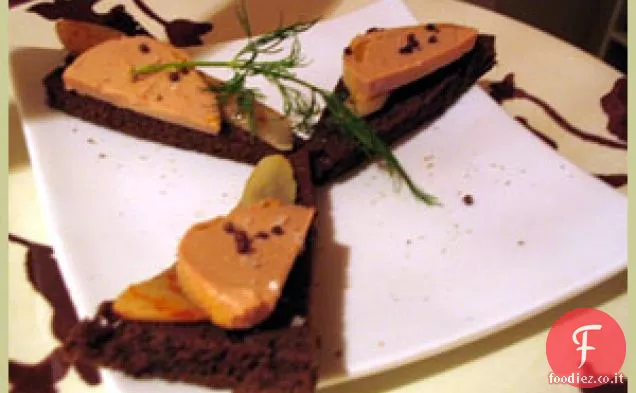 Foie Gras e Pan di zenzero