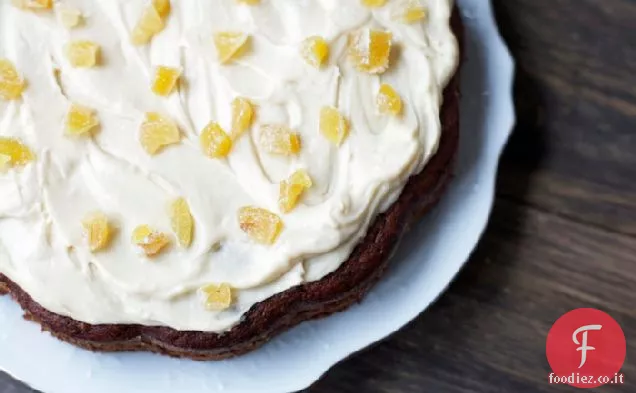 Torta di pan di zenzero Atf con glassa di formaggio cremoso