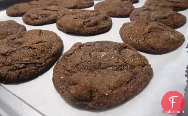 Biscotti di pan di zenzero al cioccolato gommoso di Martha