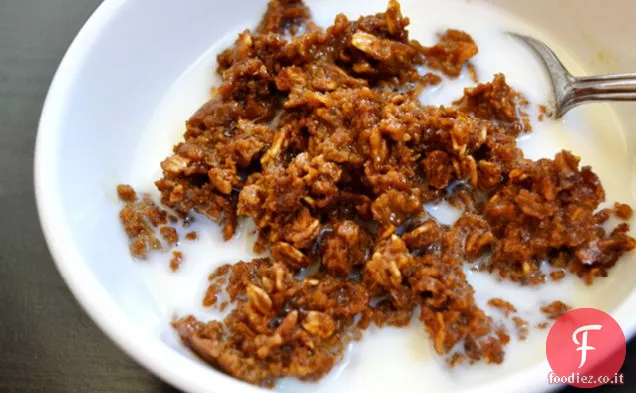 Pan di zenzero Farina d'avena al forno