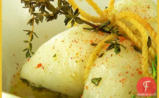 Involtini di Sogliola Con Erbe E Limone