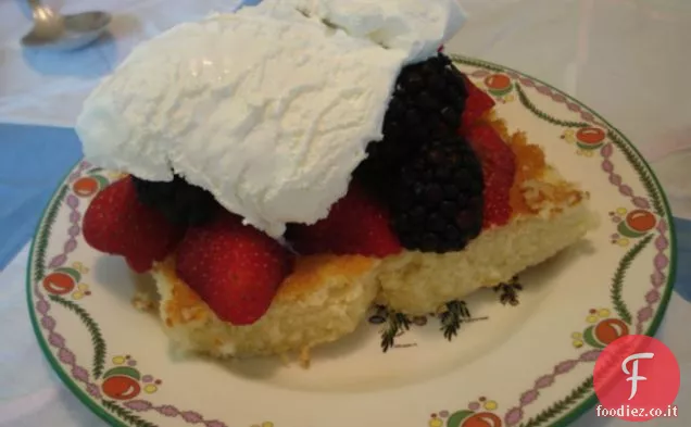 Torta al latte caldo di Gram