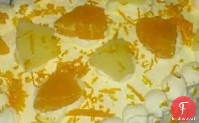 Torta alla crema arancione III