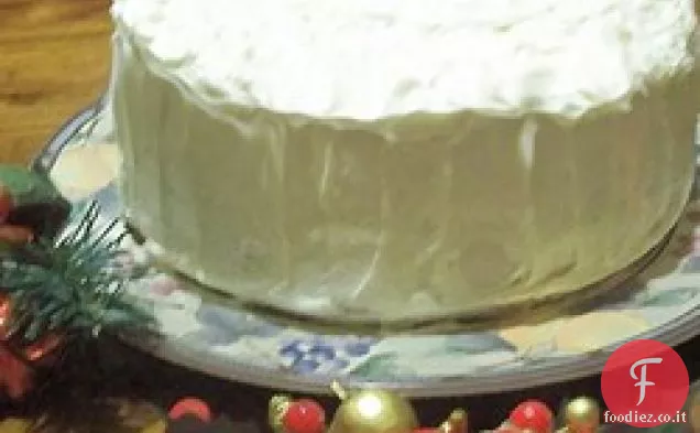Torta al cioccolato bianco