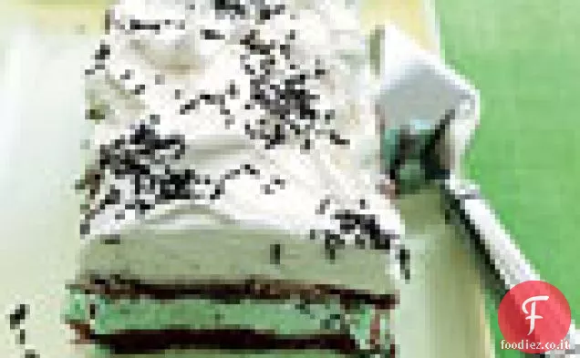 Torta al cioccolato meringa e menta Chip Gelato