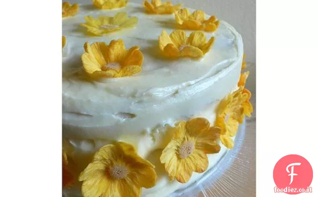 Torta a strati di ananas banana
