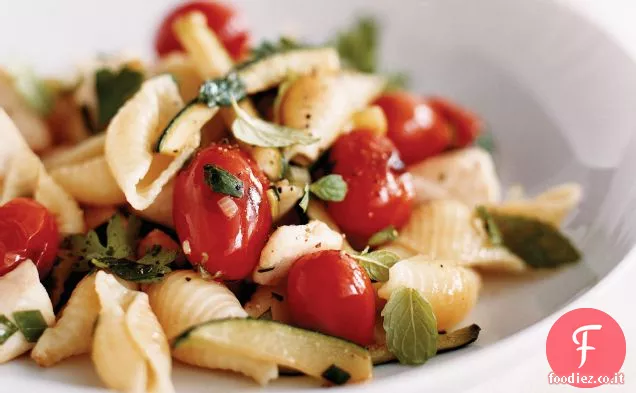 Gusci di pasta di Rachael Ray con Pesce spada