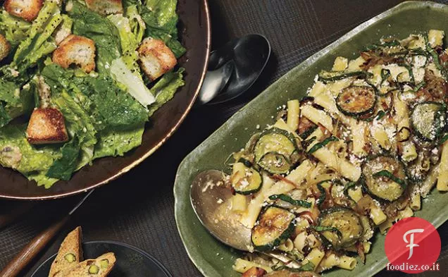 Insalata Caesar con crostini a lievitazione naturale