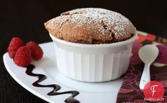 Soufflé al cioccolato facile