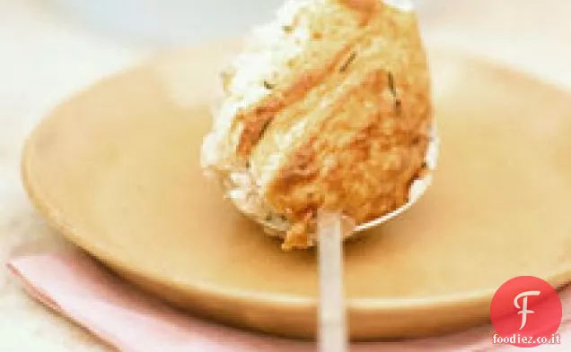 Soufflé di patate e erba cipollina
