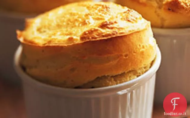 Soufflé di formaggio di capra