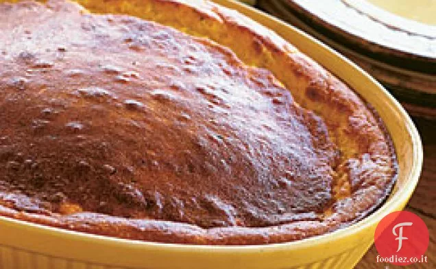 Soufflé di carote e zenzero
