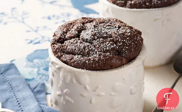 SoufflÃ©di cioccolato per due