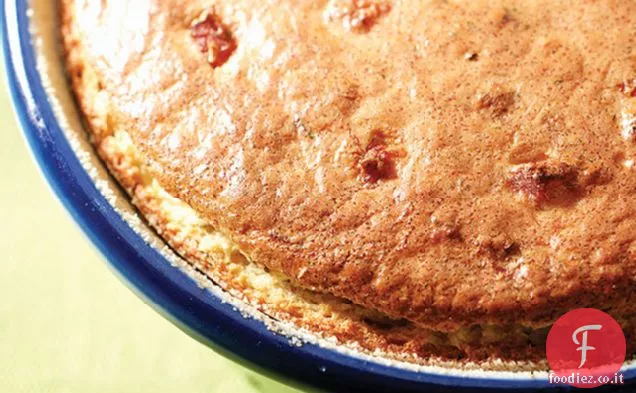 Soufflé di prosciutto e formaggio Feta