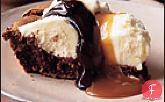 Soufflé di gelato al cioccolato